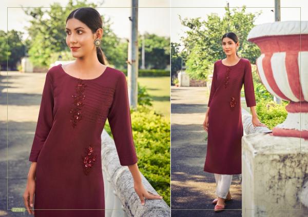 Kalaroop Octavia 10 Silk Designer Festive Wear Kurti